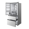 Homa 539L French multi-door zero-embedded refrigerator ultra-thin embedded frost-free refrigerator intelligent moisturizing + deep freezing quick freezing-40 standard