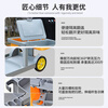 Linen cart cleaning cart cleaning cart multi-functional trolley garbage cart trolley hotel cleaning tools Chaoyun CY-330 gray without cover thickened version free rag + watering can