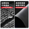 Nafuniao door door dust-repellent, waterproof, anti-fouling and wear-resistant seven-stripe non-slip floor mat 120*150cm gray