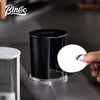 Bincoo Italian coffee filter paper storage box dust-proof filter paper box coffee machine handle round powder bowl filter paper universal
