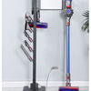 KYODO suitable for Dyson vacuum cleaner holder Dyson storage rack V6V7V8V10V11 punch-free floor-standing storage rack Xiaomi upgraded buried wire model white
