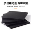 Pipeshuo thickened high-elastic industrial rubber rectangular plate 15mm20mm30mm shock-absorbing rubber floor mat wear-resistant bridge buffer