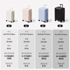 Cece suitcase women's expandable large-capacity suitcase male student trolley password suitcase oatmeal color 20 inches