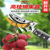 Delixi Electric Fruit Picking Artifact Telescopic Pole Scissors for Pruning Fruit Trees and Picking Lychee Fruit High-altitude Fruit Picker? Section Telescopic? Model 2.1-5 Meters + Saw Blade + Repair
