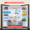Rongsheng 508-liter IDP dual-purity cross-door refrigerator dual-system first-class energy efficiency variable frequency air-cooled frost-free refrigerator ultra-thin cold catalyst BCD-508N40CNLAP national subsidy 508-liter cross-door refrigerator