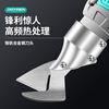 DAYIREN electric scissors for cutting iron sheets, metal color steel tiles, rechargeable high-power lithium battery, hand-held electric scissors wrench, iron sheet scissors 48F (two batteries and one charge) standard model