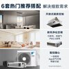 Daikin (DAIKIN) central air conditioning guest restaurant duct machine one to two 3 HP living room air conditioner kitchen air conditioner household multi-split frequency conversion first level energy efficiency open kitchen guest restaurant + kitchen customization