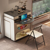 Micro Art 2025 sideboard island dining table integrated household retractable folding small apartment multi-functional bar guide table dining table retractable island dining table flat without tea making