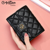 Goldlion Genuine Leather Women's Wallet Women's Light Luxury Short Wallet High-end Brand Wallet 2025 New Girl's Cowhide Ticket Holder Officially Authorized One Count for Fake and Ten Penalty Exquisite Gift Box