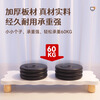 Wooden Shuangfu monitor elevated computer stand computer pad elevated office desk storage rack storage rack laptop stand