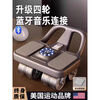 MI Xiaomi Jiaojiao Abdominal Wheel Automatic Rebound 2025 Abdominal Muscle Training 2025 New Slim Belly Magic Abdominal Rolling Machine Four-Wheel Men's Fitness Comprehensive Training Combination Flagship Widened Version - Dark Gray Abdominal Wheel Special Pad + Violent