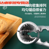 Mengyier walnut clip sheller aluminum alloy pecan clipper nut pliers walnut clipper household peeling gadget walnut clip silver aluminum alloy