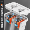 Jia Bangshou flat mop 40cm2 cloth household one mop free hand wash 2025 with bucket set washing mopping artifact body mop