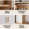 Quanyou Home Wardrobe Modern Nordic Style Two-Door Wardrobe Bedroom Storage Furniture Flat Door Wardrobe