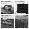 Uniamog German brand high-end luggage trolley case large-capacity suitcase 28-inch password box new leather suitcase 26-inch Obsidian Black - thickened deep warehouse large-capacity Max needs to be checked 28-inch / new model on the market free 1-year replacement if broken