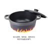 Omeida casserole stew pot household ceramic soup soup porridge clay pot rice gas stove special casserole pot gas high temperature resistance 20cm (suitable for 2-3 people)