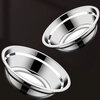 Stainless steel soup basin, soup bowl, household thickened basin, canteen vegetable basin, rice bowl, vegetable basin, instant noodle bowl, multi-purpose basin, 20CM soup basin, one pack