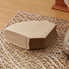 NITORI Yideli Home Furnishing Log Pulp Portable Drip Hand-brewed Coffee Powder Filter Paper Conical Trapezoid Trapezoid Wood Color 100 Sheets