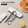 Home KATEI STORY Japanese imported chopsticks and spoons set portable tableware storage box stainless steel takeaway to work students and children chopsticks and spoons