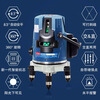 Green light level meter high-precision strong light fine line outdoor five-line laser automatic line leveling meter FF06-11E2 green light 2 lines dual electric