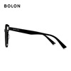 BOLON Tyrannosaurus glasses classic best-selling black super sunglasses men's square sunglasses women's polarized driving glasses BL3111 C10-grey/bright black polarized