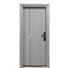 Zinc alloy room steel door interior door bedroom door rental apartment project sound insulation moisture-proof anti-theft door customization thick material apartment model 88 205 10 inner opening left lock