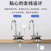 Xinfei electric hot water faucet instant hot rapid heating electric hot water faucet kitchen water heater tap water bathroom hot and cold dual-use white water inlet ordinary plug