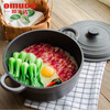 Omeida casserole stew pot household ceramic soup soup porridge clay pot rice gas stove special casserole pot gas high temperature resistance 20cm (suitable for 2-3 people)