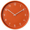 IKEA (IKEA) BONDIS Bondis wall clock quartz clock living room wall clock internet celebrity clock modern minimalist clock orange 38cm