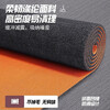 South Sandwich High-end Quality Treadmill Shock Absorbing Mat Gym Soundproofing Shock Absorbing Carpet Treadmill Commercial Bedroom Room Full Cover Gray TPE Single Stripe 6mm 160*200cm