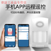 Independent infrared alarm home store anti-theft mobile phone remote APP notification indoor infrared human body sense plug-in Tuya WiFi infrared detector
