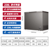 Rongsheng new product 228L air-cooled frost-free small freezer household commercial deep-freezer first-class energy-saving refrigerator BD/BC-228WMSY228L Boya Steel