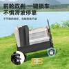 JEEP Outdoor Camping Folding Car Picnic Car Camping Car Camping Equipment Shopping Cart Convenient Trailer Travel Shopping Obsidian Black Sofa Camping Car Can Sit or Lie Down