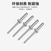 Thousand speed wheel aluminum rivet open round head blind rivet pull rivet 4*16 500 pieces