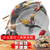 Master Fang Dongguan brand spiral new type pulverizer household powder machine stainless steel grinding commercial Chinese medicine new knob opening 1000g 304 stainless steel full copper large motor thickened steel