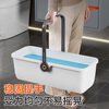 Best helper scrubbing flat collodion mop basin bucket mop with bucket rectangular large diameter household cleaning portable bucket