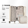 Samsonite suitcase 26-inch trolley case ANIYA high-looking suitcase deep warehouse large capacity password box off-white NZ5