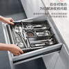 Renjuyi cabinet seasoning basket drawer type three-layer 250 small size pull-out track kitchen storage extremely narrow shallow cabinet hot selling three-layer 350 cabinet + tool drawer multi-layer drawer type