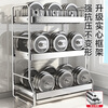 Kitchen Story kitchen rack bowl rack dish storage rack 304 stainless steel drain knife holder chopstick tube bowl chopstick storage cabinet