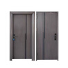 Zinc alloy room steel door interior door bedroom door rental apartment project sound insulation moisture-proof anti-theft door customization thick material apartment model 88 205 10 inner opening left lock