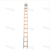 Aigujie Firefighting Horizontal Bar Ladder Hook Ladder Competition TDZ3TEZ6 Aluminum Alloy Bamboo Telescopic Two-Section Ladder 3.66m TEZ6 Fire Two-Section Ladder 6m Bamboo Test Report + Fire Protection Certification