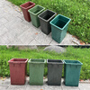 Liner fiberglass outdoor trash can square inner barrel aluminum plastic inner barrel outdoor peel box sanitation plastic storage barrel aluminum plastic square barrel 25*31*43CM