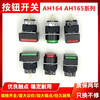 Rectangular push button switch AH164 AH165-TL 16mm 220v red white green button R red rectangular AH164-TL5 self-locking