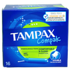 TAMPAX Easy-to-Push Long Catheter Large Flow Tampon Sanitary Napkin Smooth and Easy-to-Push Imported from Europe Large Flow Short Catheter *16