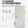 Oupai (OUPAI) wooden door paint-free door interior door set door bedroom wooden door room door solid wood door paint-free door bridge hole mechanical silent door and door frame set Jiangshan wooden door package installation bridge hole mechanical silent door series A type color door leaf + double bag door cover + Oupai hardware lock customization