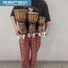 MOSEN Yunnan travel photography 4-inch 5-inch 6-inch standard 8-inch snare drum ethnic style shooting props African drum percussion instrument tambourine 6-inch new gray elephant