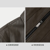 HLA Hailan House Jacket Men's 25PU Leather Business Commuting Lapel Warm Jacket Men's Autumn
