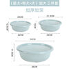 FANCYCHIC 37,000 repurchases Kitchen basket drain basin plastic set fruit basin sink storage basket meal basket blue large size x 2 pieces thickened and deepened