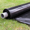 Ju Zhiming black mulching film for orchards, fruit trees and vegetable gardens, thickened weed-proof plastic film, agricultural planting, weeding, silver black mulching film, 20 pounds, 1.4 silk, thick black, 3 meters wide x 180 meters long