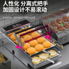 Lecon hamburger machine, commercial stall bread machine, hamburger oven, fully automatic hamburger oven, electric heating bread oven, household burger shop special pickling machine and equipment 212 computer intelligent model D